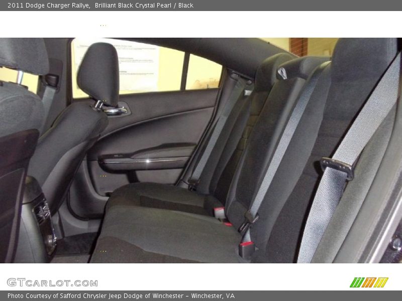 Brilliant Black Crystal Pearl / Black 2011 Dodge Charger Rallye