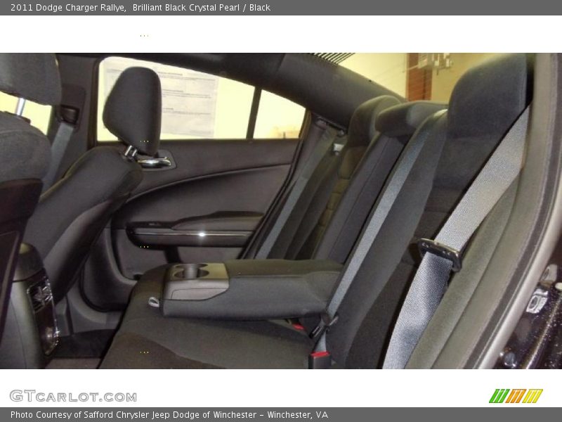 Brilliant Black Crystal Pearl / Black 2011 Dodge Charger Rallye