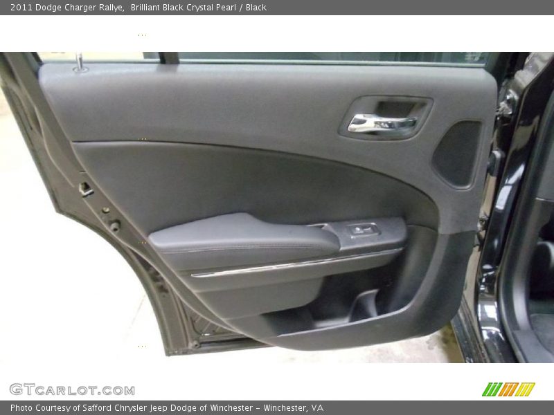 Brilliant Black Crystal Pearl / Black 2011 Dodge Charger Rallye