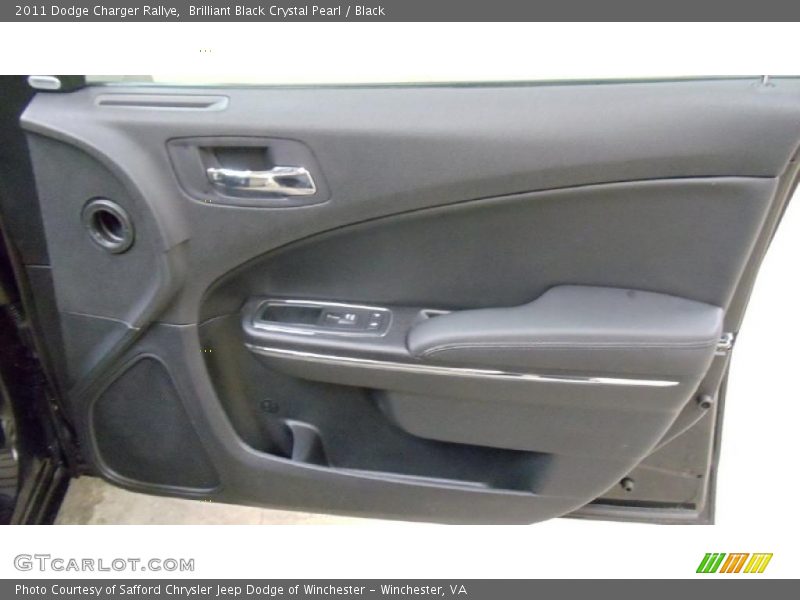 Brilliant Black Crystal Pearl / Black 2011 Dodge Charger Rallye