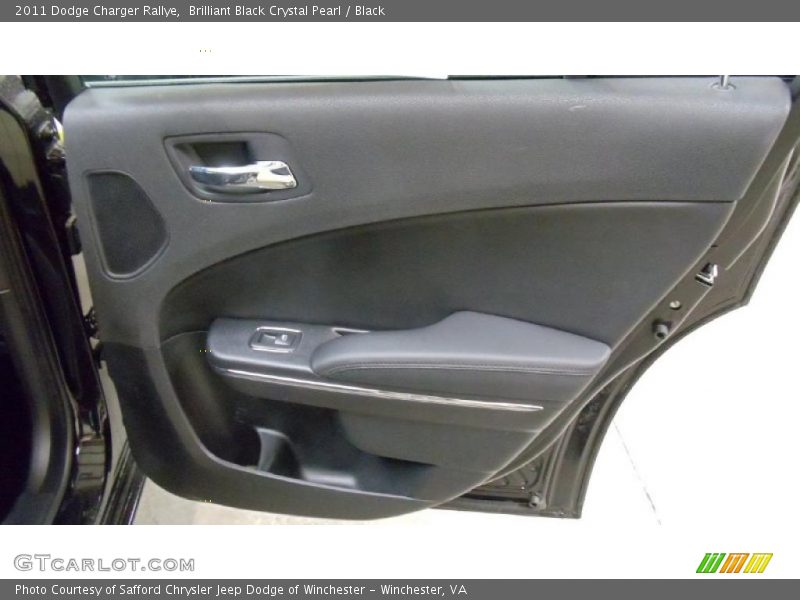 Brilliant Black Crystal Pearl / Black 2011 Dodge Charger Rallye