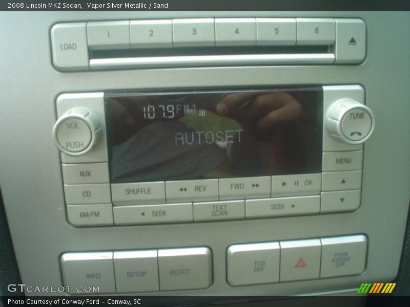Vapor Silver Metallic / Sand 2008 Lincoln MKZ Sedan