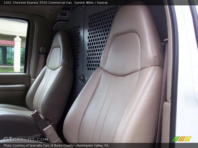 Summit White / Neutral 2002 Chevrolet Express 3500 Commercial Van