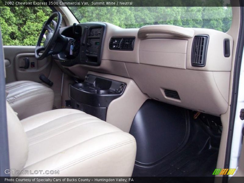 Summit White / Neutral 2002 Chevrolet Express 3500 Commercial Van