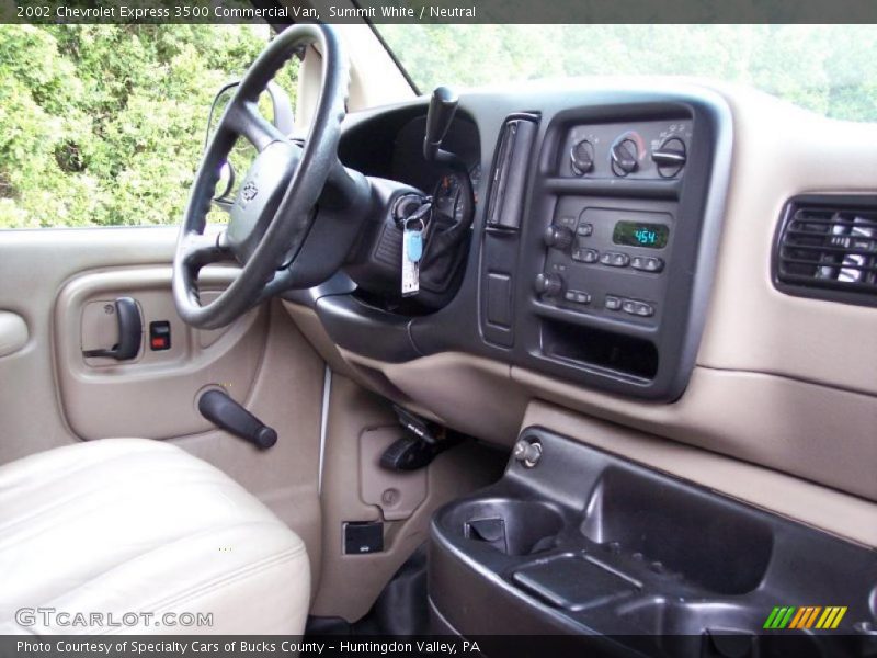 Summit White / Neutral 2002 Chevrolet Express 3500 Commercial Van