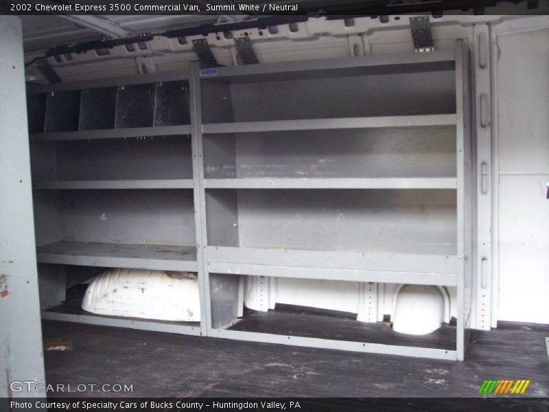 Summit White / Neutral 2002 Chevrolet Express 3500 Commercial Van