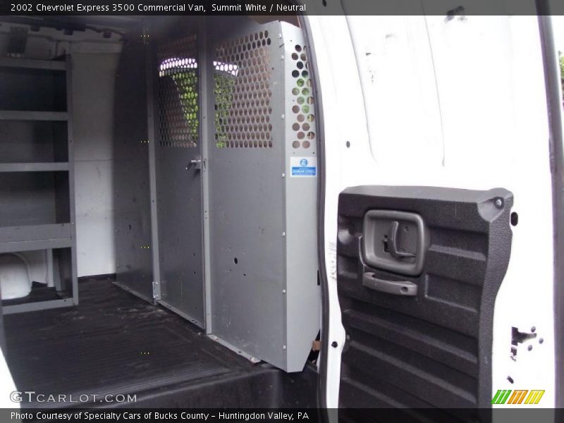 Summit White / Neutral 2002 Chevrolet Express 3500 Commercial Van