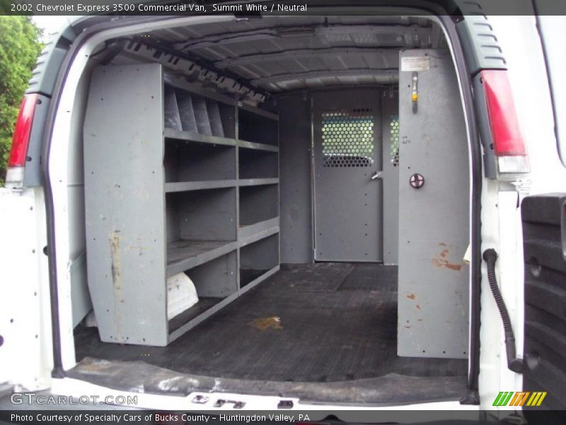 Summit White / Neutral 2002 Chevrolet Express 3500 Commercial Van