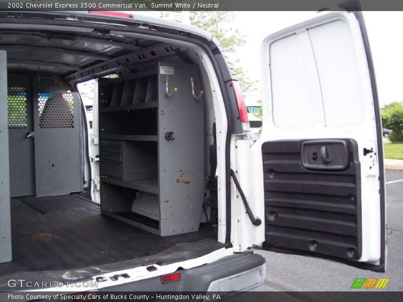 Summit White / Neutral 2002 Chevrolet Express 3500 Commercial Van