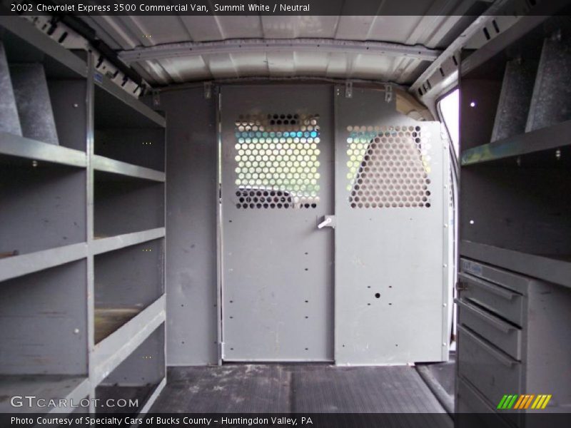 Summit White / Neutral 2002 Chevrolet Express 3500 Commercial Van