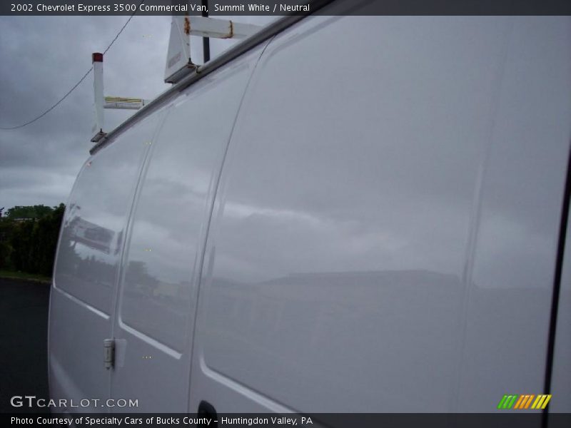 Summit White / Neutral 2002 Chevrolet Express 3500 Commercial Van