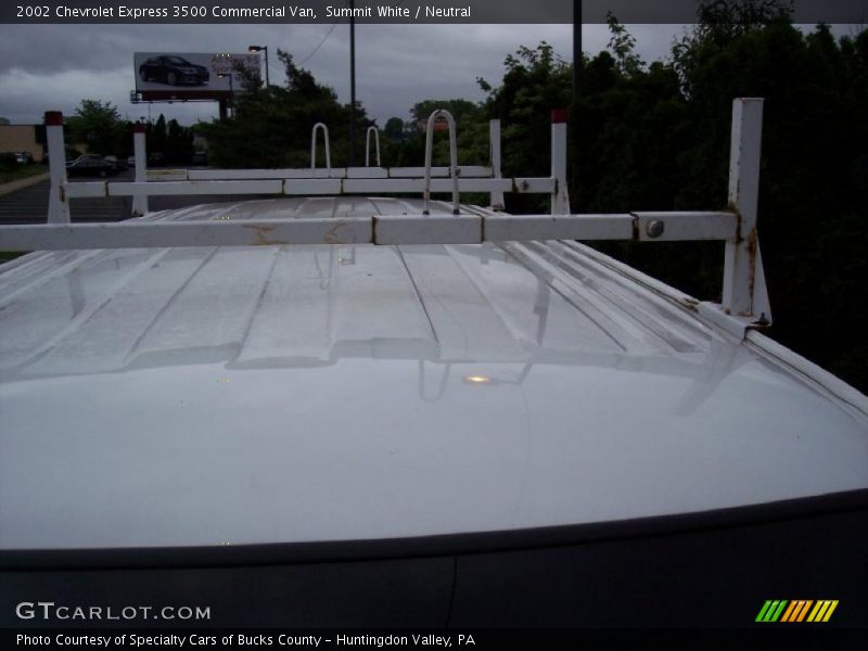 Summit White / Neutral 2002 Chevrolet Express 3500 Commercial Van