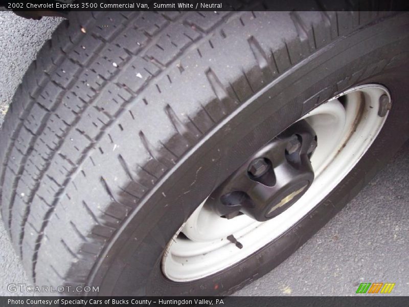Summit White / Neutral 2002 Chevrolet Express 3500 Commercial Van