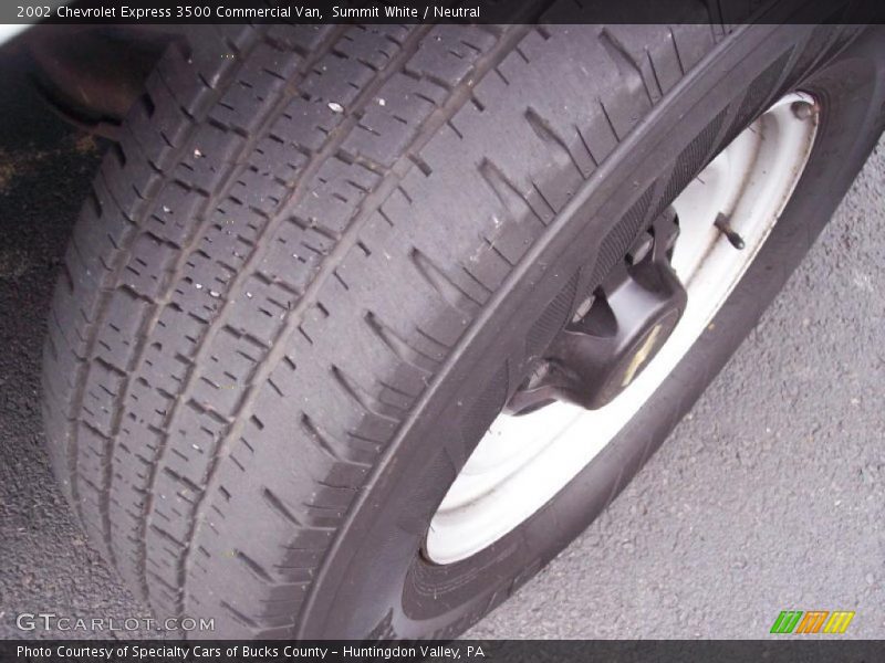 Summit White / Neutral 2002 Chevrolet Express 3500 Commercial Van