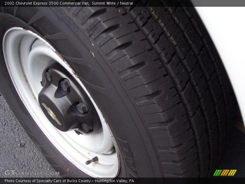 Summit White / Neutral 2002 Chevrolet Express 3500 Commercial Van