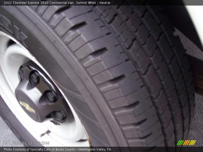 Summit White / Neutral 2002 Chevrolet Express 3500 Commercial Van