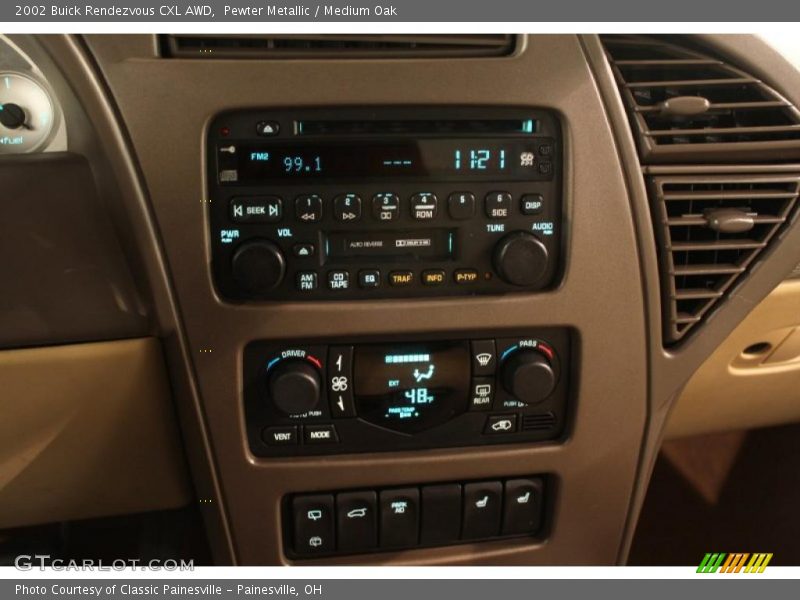 Pewter Metallic / Medium Oak 2002 Buick Rendezvous CXL AWD