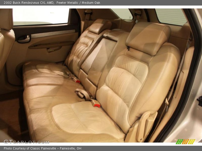 Pewter Metallic / Medium Oak 2002 Buick Rendezvous CXL AWD