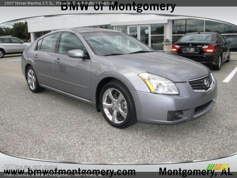 Precision Gray Metallic / Charcoal 2007 Nissan Maxima 3.5 SL