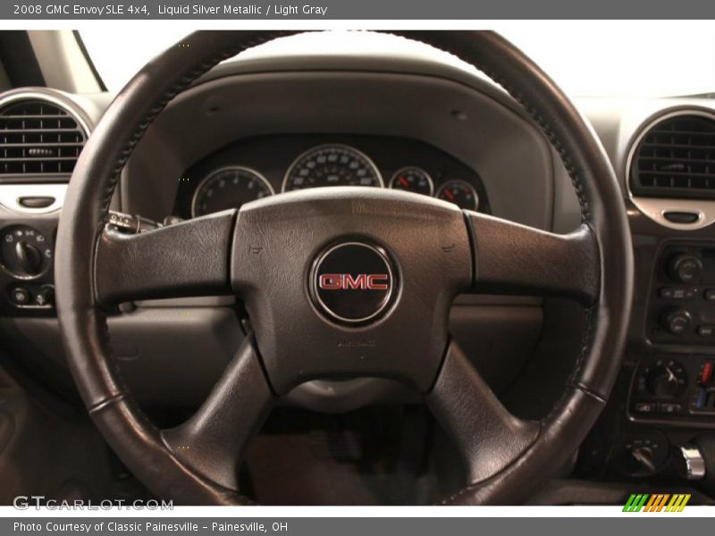 Liquid Silver Metallic / Light Gray 2008 GMC Envoy SLE 4x4