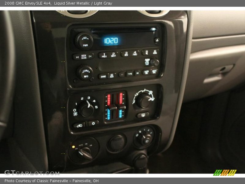 Liquid Silver Metallic / Light Gray 2008 GMC Envoy SLE 4x4