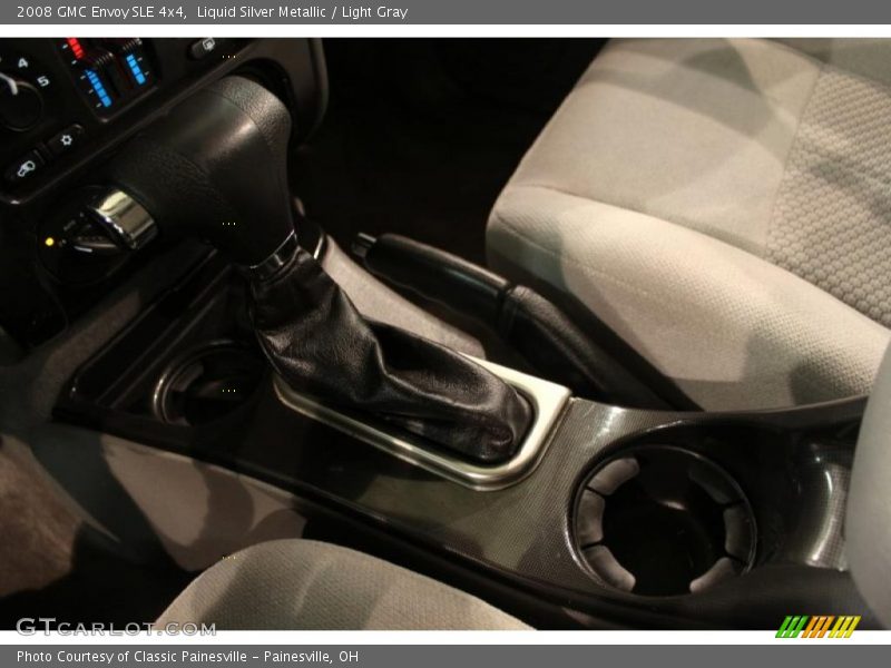 Liquid Silver Metallic / Light Gray 2008 GMC Envoy SLE 4x4