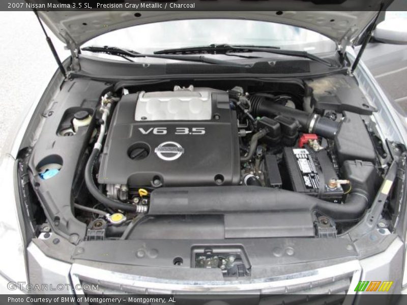 Precision Gray Metallic / Charcoal 2007 Nissan Maxima 3.5 SL