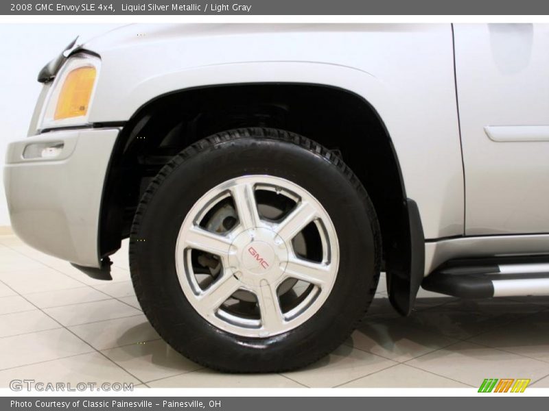 Liquid Silver Metallic / Light Gray 2008 GMC Envoy SLE 4x4