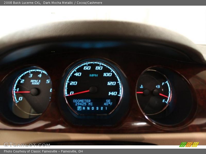 Dark Mocha Metallic / Cocoa/Cashmere 2008 Buick Lucerne CXL