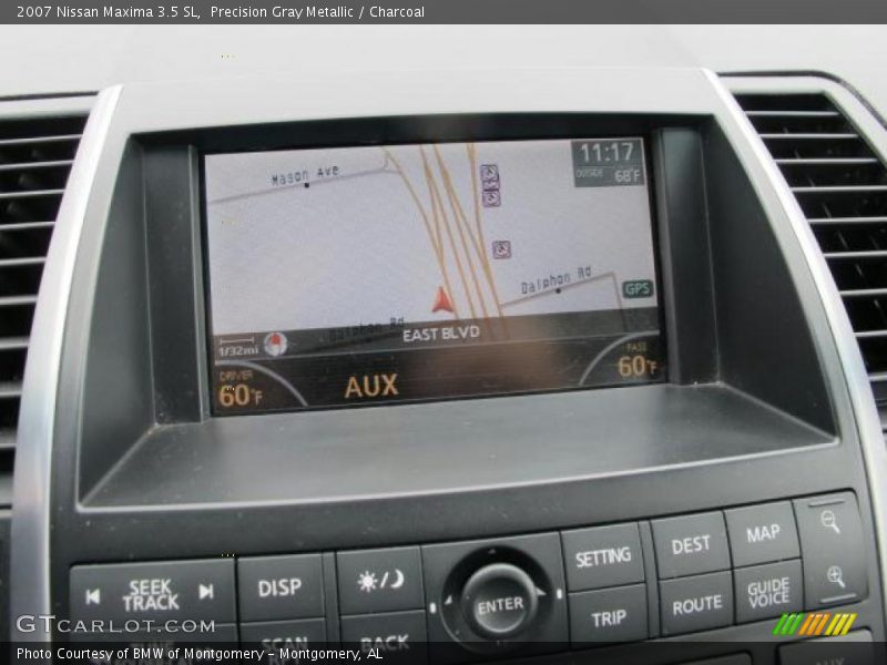Precision Gray Metallic / Charcoal 2007 Nissan Maxima 3.5 SL