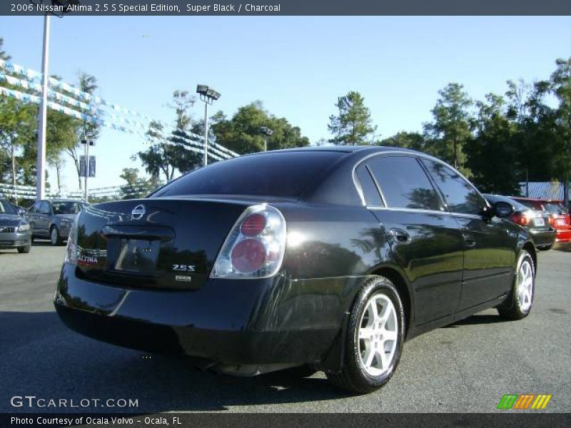 Super Black / Charcoal 2006 Nissan Altima 2.5 S Special Edition