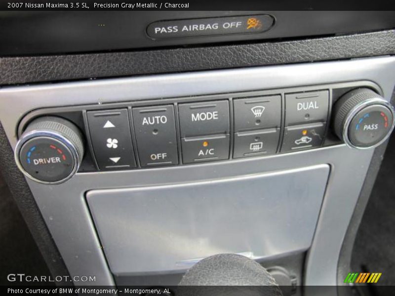 Precision Gray Metallic / Charcoal 2007 Nissan Maxima 3.5 SL