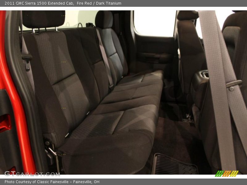 Fire Red / Dark Titanium 2011 GMC Sierra 1500 Extended Cab