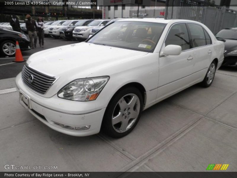 Crystal White / Cashmere 2005 Lexus LS 430 Sedan