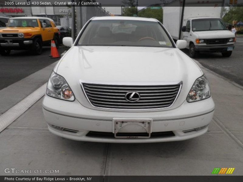 Crystal White / Cashmere 2005 Lexus LS 430 Sedan