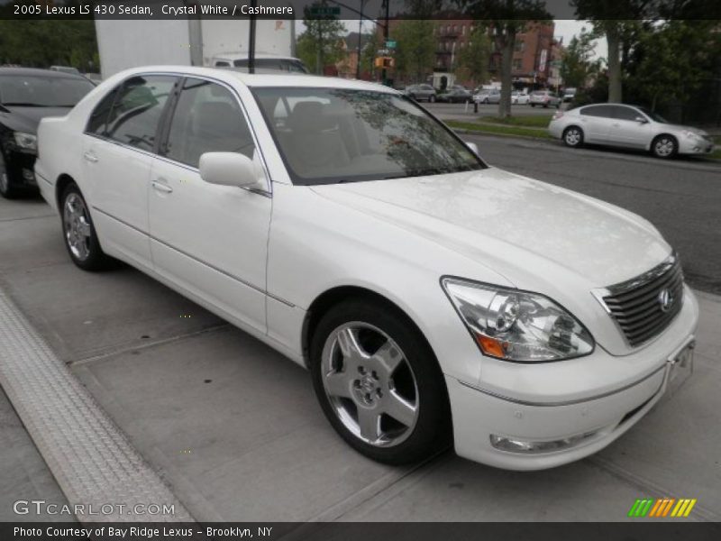 Crystal White / Cashmere 2005 Lexus LS 430 Sedan