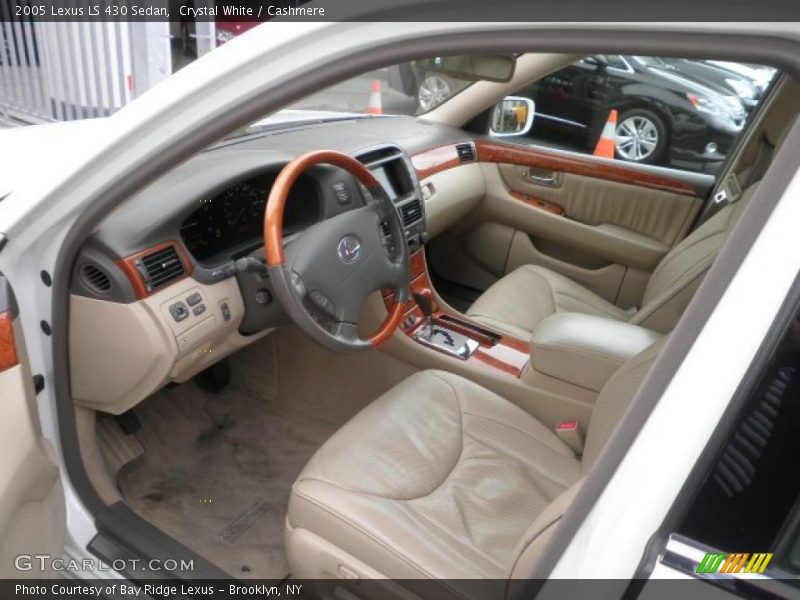 Crystal White / Cashmere 2005 Lexus LS 430 Sedan