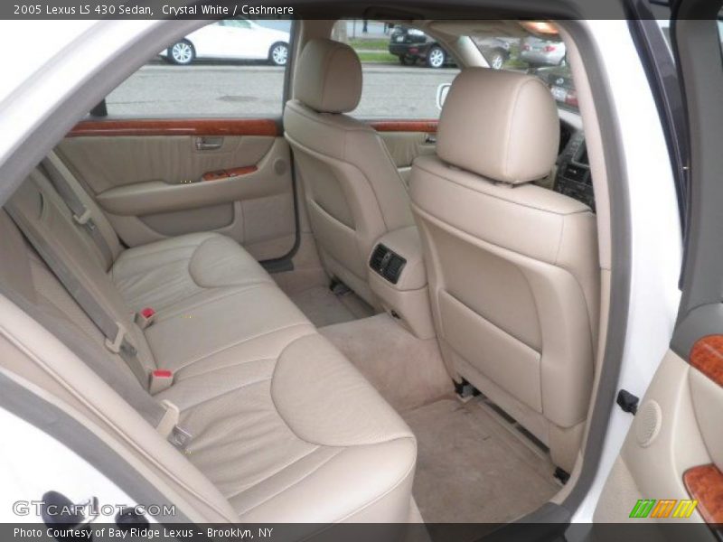 Crystal White / Cashmere 2005 Lexus LS 430 Sedan