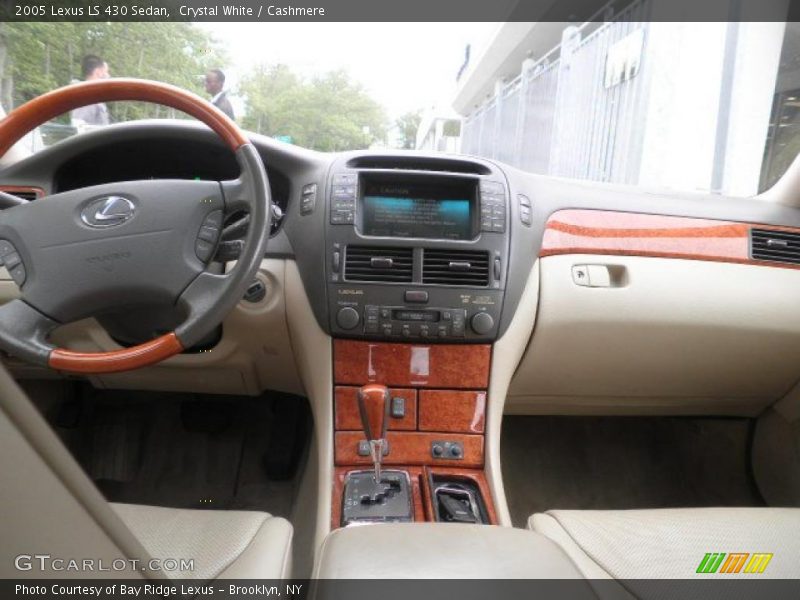 Crystal White / Cashmere 2005 Lexus LS 430 Sedan
