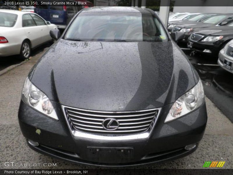 Smoky Granite Mica / Black 2008 Lexus ES 350