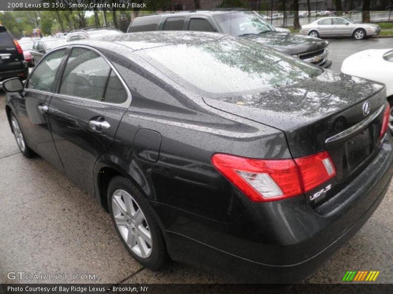 Smoky Granite Mica / Black 2008 Lexus ES 350
