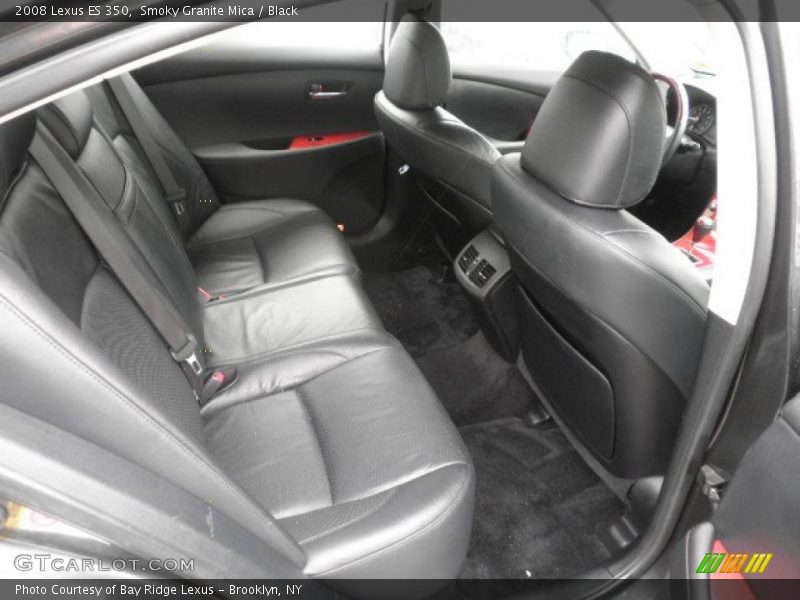 Smoky Granite Mica / Black 2008 Lexus ES 350