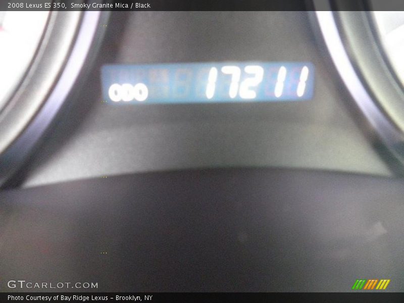 Smoky Granite Mica / Black 2008 Lexus ES 350