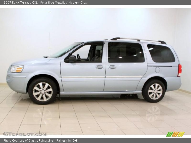 Polar Blue Metallic / Medium Gray 2007 Buick Terraza CXL