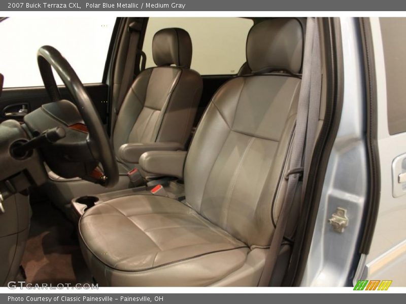 Polar Blue Metallic / Medium Gray 2007 Buick Terraza CXL