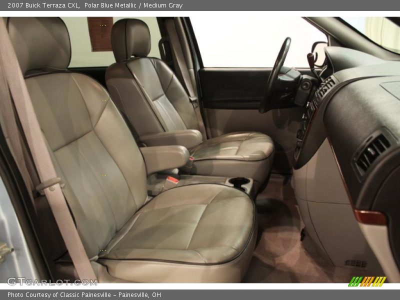 Polar Blue Metallic / Medium Gray 2007 Buick Terraza CXL