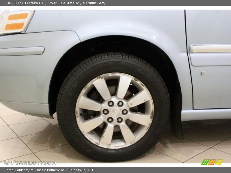 Polar Blue Metallic / Medium Gray 2007 Buick Terraza CXL