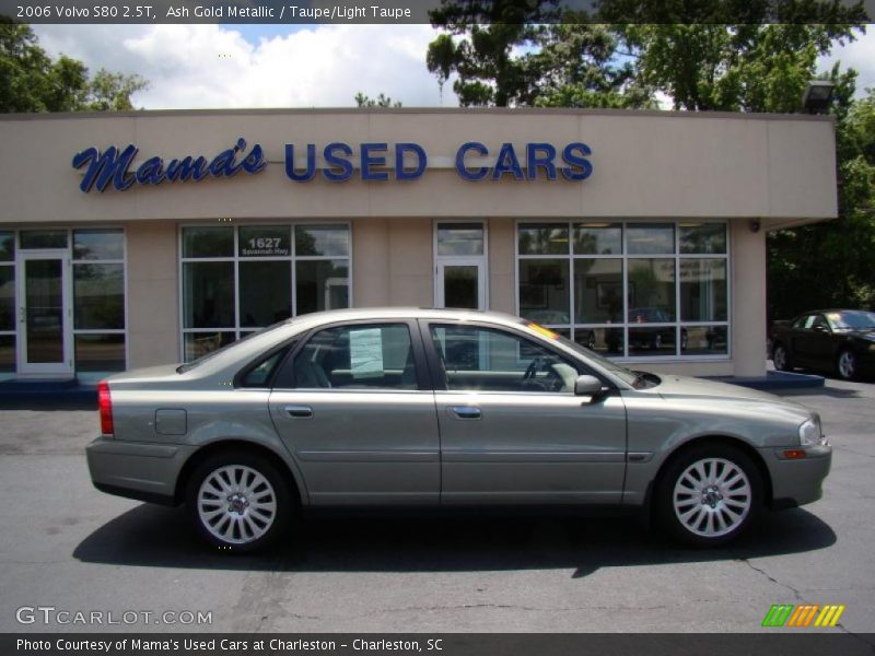 Ash Gold Metallic / Taupe/Light Taupe 2006 Volvo S80 2.5T