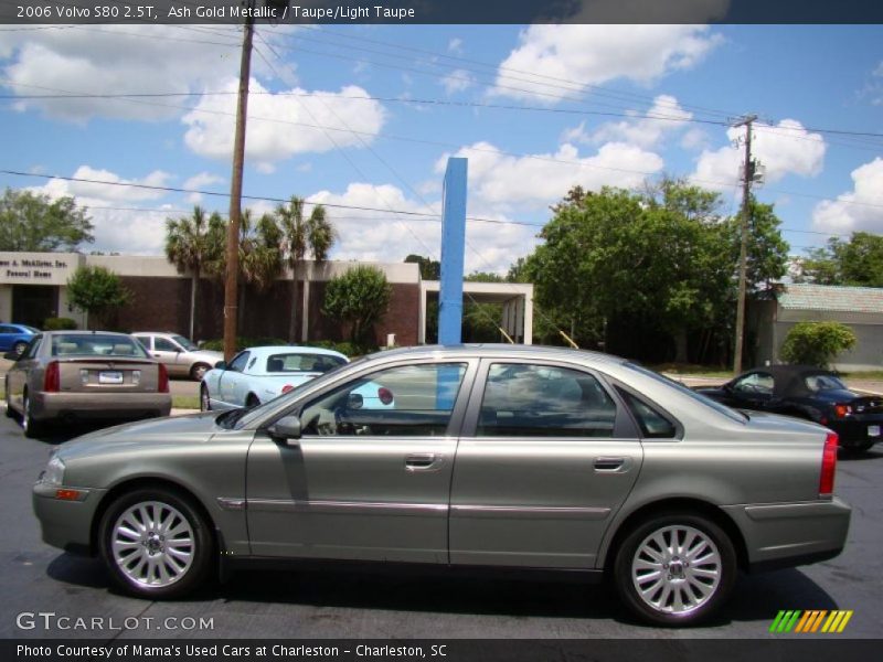 Ash Gold Metallic / Taupe/Light Taupe 2006 Volvo S80 2.5T