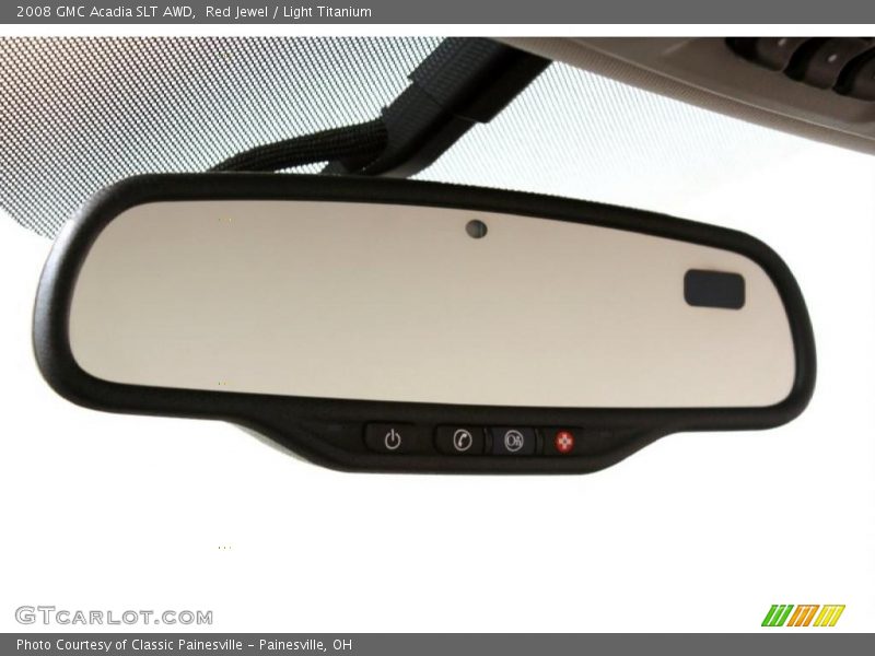 Red Jewel / Light Titanium 2008 GMC Acadia SLT AWD